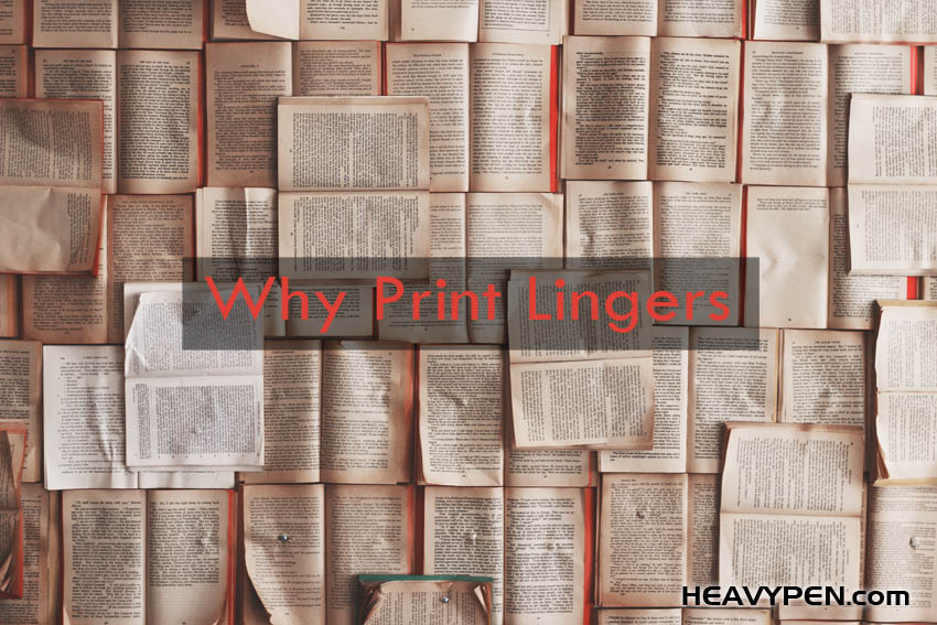 An image of printed pages, stronger than ever.