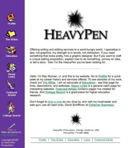 heavypen-dot-com-in-1997